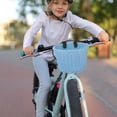 thumbnail image 4 of Minkissy 4pcs Patriotic Bike Decorations Bike Basket Straps Versatile Use Black For Kids Activities, 4 of 8
