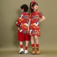 thumbnail image 4 of Ropa de clase de moda de verano para niñas Traje de moda para niñas Traje de actuación para niños, 4 of 4