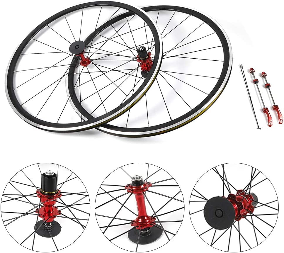Wheelset 700C Road Front Rear Bicycle Wheel Set,Aluminium Alloy