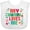 AA-White, variant on Inktastic My Grandma Loves Me Girls Girls Baby Bib
