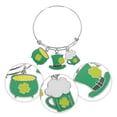 thumbnail image 4 of BRIGHTFUFU Pulsera del día de San Patricio Pulsera irlandesa Pulsera decorativa Pulsera con dijes Pulsera de mujer, 4 of 7