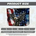 thumbnail image 6 of Yuyamidu Eagle Propane Tank Cover Double 20 lb Propane Tank Cover for RV Trailer, American Flag Cylinder Protective Covers for RV Trailer Camper, 6 of 8