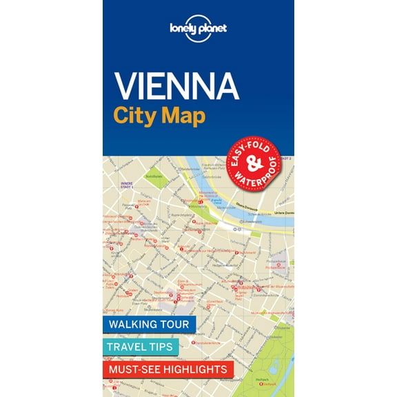 Map: Lonely Planet Vienna City Map 1 (Other)