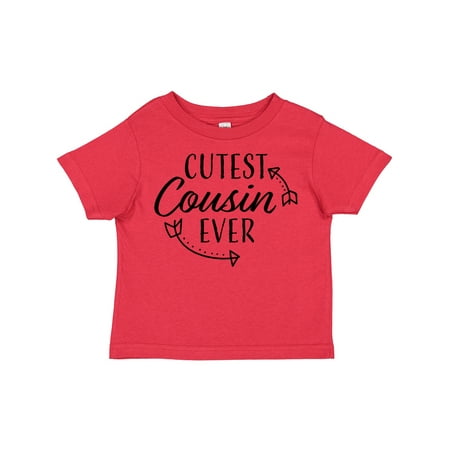 

Inktastic Cutest Cousin Ever with Arrows Gift Toddler Boy or Toddler Girl T-Shirt