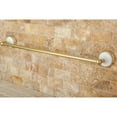 thumbnail image 3 of Kingston Brass BA1112PB Victorian 18-Inch Towel Bar, Polished Brass, 3 of 4