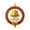 C, variant on 250th Anniversary Commemorative Ornament Patriotic Decor Durable 2D Acrylic Semiquincentennial Celebration Home Hanging Decoration America 250 Years