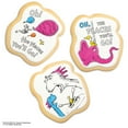 thumbnail image 2 of Dr. Seuss Oh The Places You'll Go Cookie Coloring Kit by Color-a-Treat, 12 oz, Includes 6 Sugar Cookies and 4 Food Coloring Markers, 2 of 6