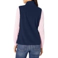 thumbnail image 3 of walmart Essentials Womens Classic-fit Sleeveless Polar Soft Fleece Vest, 3 of 8