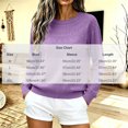 thumbnail image 2 of cocolona Texture Knitted Sweater for Women Crew Neck Long Sleeve Casual Sweater Solid Color Trendy Fall Winter Sweater, 2 of 6