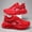 Red, variant on Men's Fashionable and Versatile Breathable Sports Running Shoes and Trendy Casual