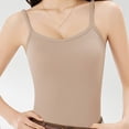 thumbnail image 7 of Women's Plus Slim Fit Scoop Neck Camisole Tank Tops Adjustable Spaghetti Strap Solid Sleeveless Shirts, Basic Casual Summer Everyday Wear Layering Undershirt 2026, 7 of 7