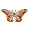 thumbnail image 1 of Empress Monarch Winged Butterfly Crystal Rhinestone Brooch Pin, 1 of 4