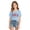 BROOKLYN-Blue, variant on Gaexia Girls Off Shoulder Casual Top Solid Color Design Tee Shirt For Teenage Youth Fashion Comfortable Girls Fashion (Navy,10-11 Years)