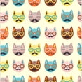 thumbnail image 2 of CafePress - Hipster Cats Tote Bag - Unisex Canvas Tote Bag, Beige, 1-Piece, 2 of 6