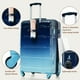thumbnail image 2 of Set de equipaje Merax Spinner expandible con portavasos, 3 unidades, azul marino, 2 of 5