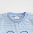 thumbnail image 5 of TOWED22 Baby Boy Summer Outfits 2 Pieces Crewneck Short Sleeve Tee Cartoon Graphic Casual Drawstring Shorts Clothes(Sky Blue,0-6 M), 5 of 6