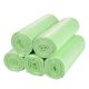 thumbnail image 2 of 100pcs Thickening Garbage Bags Disposable Plastic Rubbish Bag Disposable Biodegradable Flat Mouth Trash Bag for Home Bathroom Kitchen (Green), 2 of 3