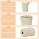 thumbnail image 3 of Bota de silicona para Stanley Cup Thxbag, 900 ml/600 ml, crema, 3 of 6