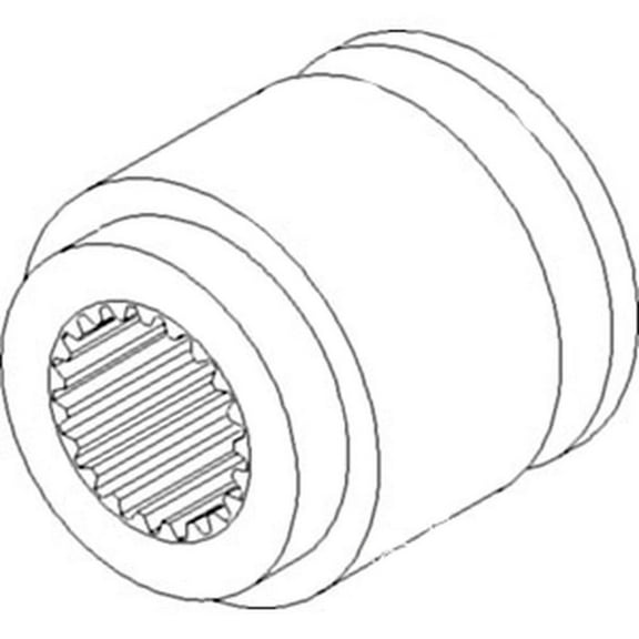 RAParts 3599630M91 Fits Massey Ferguson Tractor PTO Coupler 133 140 148 152 168 230 240  