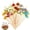 color, variant on 100-Piece Rose & Bow Decorative Fruit Picks 4.7 Wooden Cocktail Skewers with Appetizer f Accents, Party Floral Toothpicks