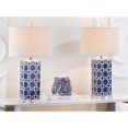 thumbnail image 4 of Safavieh Quatrefoil Table Lamp - Set Of 2-Color:Purple/White,Finish:Clear,Quantity:Set of 2, 4 of 4