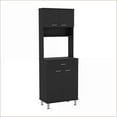 thumbnail image 7 of Pantry Cabinet 67"H, 4 Doors 1 Drawer, Microwave Storage, Black | Particle Board | Particle Board, 7 of 7