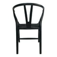 thumbnail image 4 of Moe's Home Collection Ventana Dining Chair, Black (Set of 1), 4 of 6