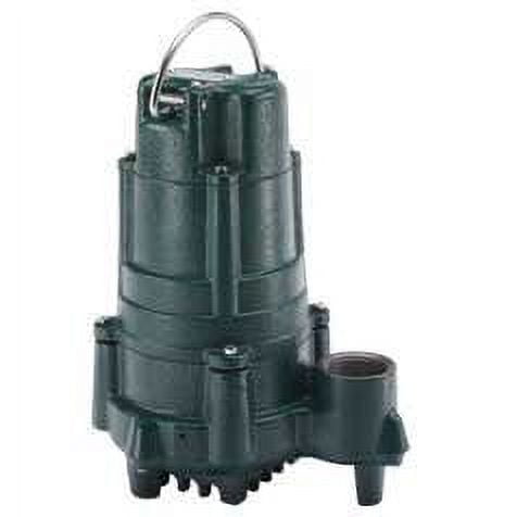 Zoeller 140-0006, Model BE140 Sump & Effluent Pump 1 HP, 230 Volts, 1 Phase, 6 Amps, 1-1/2" NPT Discharge, 86 GPM Max