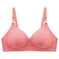 thumbnail image 2 of Hjlmsx Bras for Women Full Coverage Breathable Plus Size Underwear Push Up Lingerie Seamless Bras Adjustable Strap Wireless Bralette, 2 of 9