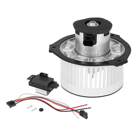 Front HVAC Blower Motor and Resistor Kit 2 - Compatible with 2003 - 2009 GMC Envoy 2004 2005 2006 2007 2008