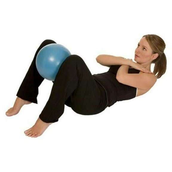 Health Adjuster 7.5'' Inflatable Exercise Ball for Pilates, Blue