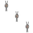 thumbnail image 3 of Sonducket Corbata Bolo para hombre, corbatas occidentales, collar con colgante, corbatas, decoraciones para el día de San Valentín, adornos, regalo de Type1 NO1 Sonducket CBP189611, 3 of 6