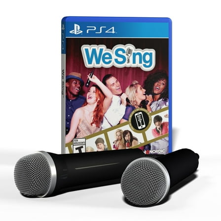 We Sing w/microphone, Nordic Games, PlayStation 4, 811994020710