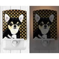 thumbnail image 2 of Caroline's Treasures SC9197CNL Chihuahua Candy Corn Halloween Portrait Ceramic Night Light, 6x4x3", multicolor, 2 of 2
