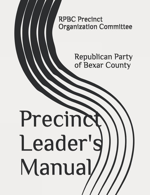 Precinct Leader's Manuel (Paperback)