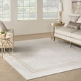 thumbnail image 2 of Nourison Glam 9' x 12' Ivory Cream Contemporary Indoor Rug, 2 of 8
