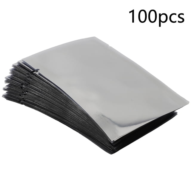 Chendee 100 Anti-Static Shielded Packaging Bags Esd Packaging Bags Electronic Bags,6*9Cm