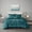 Teal, variant on King Size Bed In A Bag, King/Cal King Velvet Comforter Set with Throw Pillow, Champagne Cotton Bedding Set,Polyester Bed Sheet Set, Household Supplies & Décor Bedding Bedding Sets