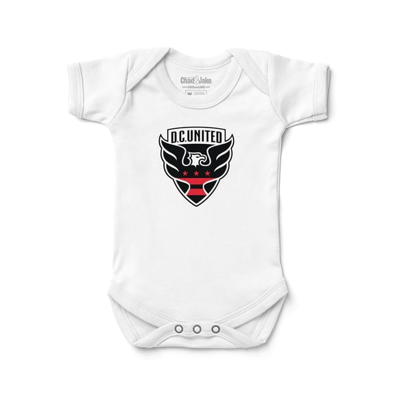 Infant Chad & Jake White D.C. United Bodysuit