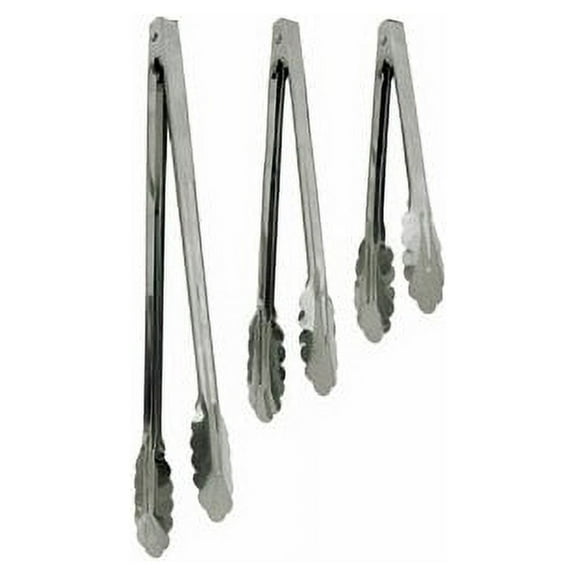 Update International Stainless Steel Coil Spring Tong