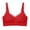 Red, variant on IROINNID Push-Up Bras For Women Solid Ladies Sexy Breathable No Steel Ring Lace Appear Small Adjustment Lift Underwear