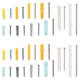thumbnail image 3 of MasteelfCA 1 Set 200pcs Self Tapping Screws Self Tapping Screw Expansion Rubber Plug Kit Expansion Screws Stopper Kit (Assorted Color), 3 of 8