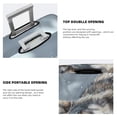 thumbnail image 4 of Bingfone Majestic Snowy Wolf Luggage Cover Washable Suitcase Cover Protector Anti-scratch Suitcase cover Fits 18-32 Inch Luggage (No luggage included), 4 of 8