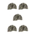 thumbnail image 2 of Moyic Gorros de baño para ducha, gorro elástico impermeable con estampado de flores, gorro rizado, accesorios de peluquería, estampado de leopardo Type2 NO2 Moyic CBP381424, 2 of 6
