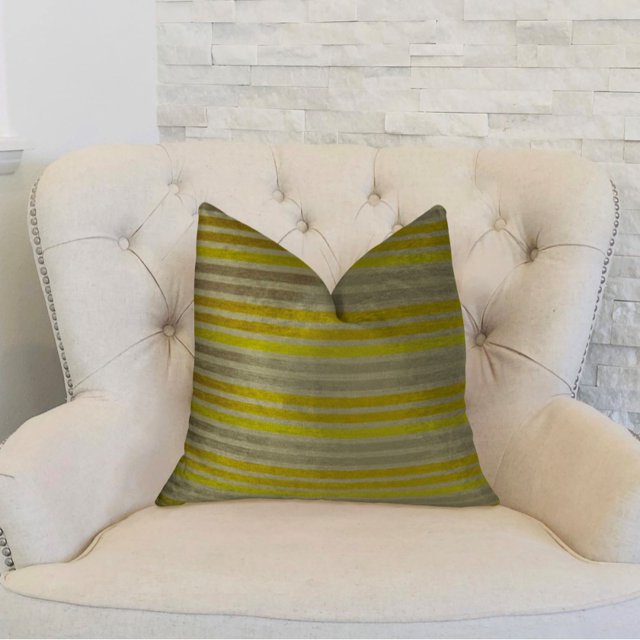 Almohada hecha a mano Plutus Fork Valley, (16 "x 16") Plutus PB11214-1616-SP