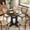 Black, variant on 31.5 Inch Round Dining Table for 2-4, Modern Kitchen Table with Storage Shelf, Small Dining Room Table for Living Room, Walnut