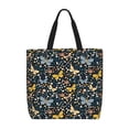 thumbnail image 1 of Easygdp Flowers Butterfly Bolsa Tote para Mujer, Bolso de Hombro para Trabajo, Playa, Viajes, Compras y Supermercado, 1 of 7