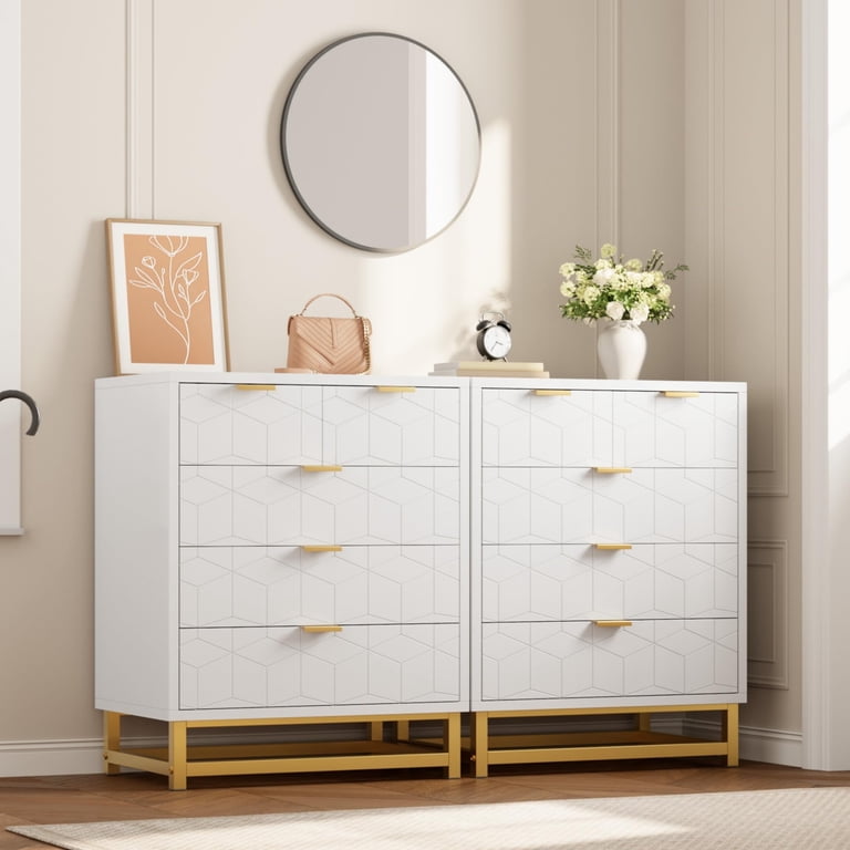chinese dress ladies Modern Luxury 1Pc Glam 7 Drawer Dresser Pullout Jeweler Tray Silver Panel  Bedroom Solid Wood Wooden Furniture Black Bedroom Glam,Luxury,Modern Wood