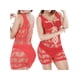 thumbnail image 4 of SAYOO Vestido de Cuello Redondo para Mujer, Sin Mangas, Paquete de Color Puro, Cadera de una Pieza, Vestido de Fiesta de Cóctel Hueco hacia Fuera SAYOO Moda, 4 of 5