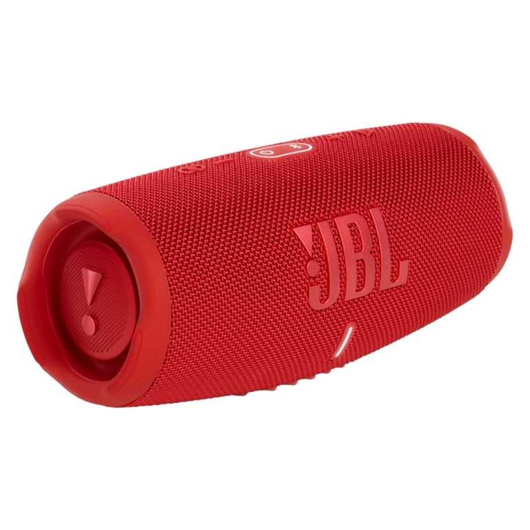 JBL Charge 5 Red Bluetooth Speaker & divvi Hardshell Case Kit